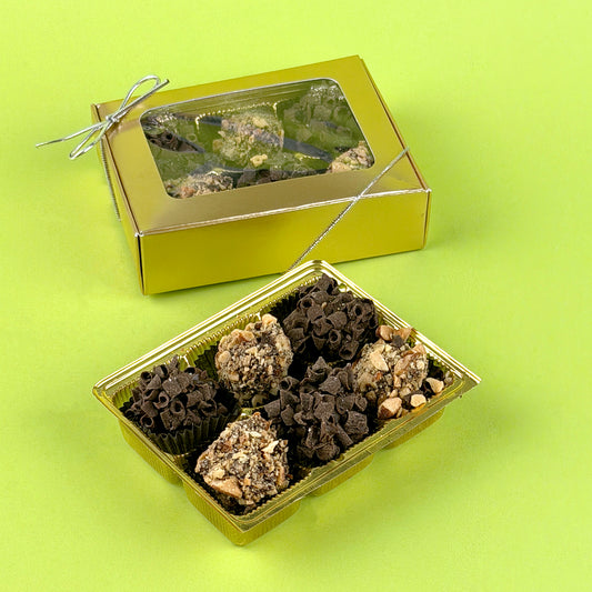 6pc Dark Chocolate Truffles