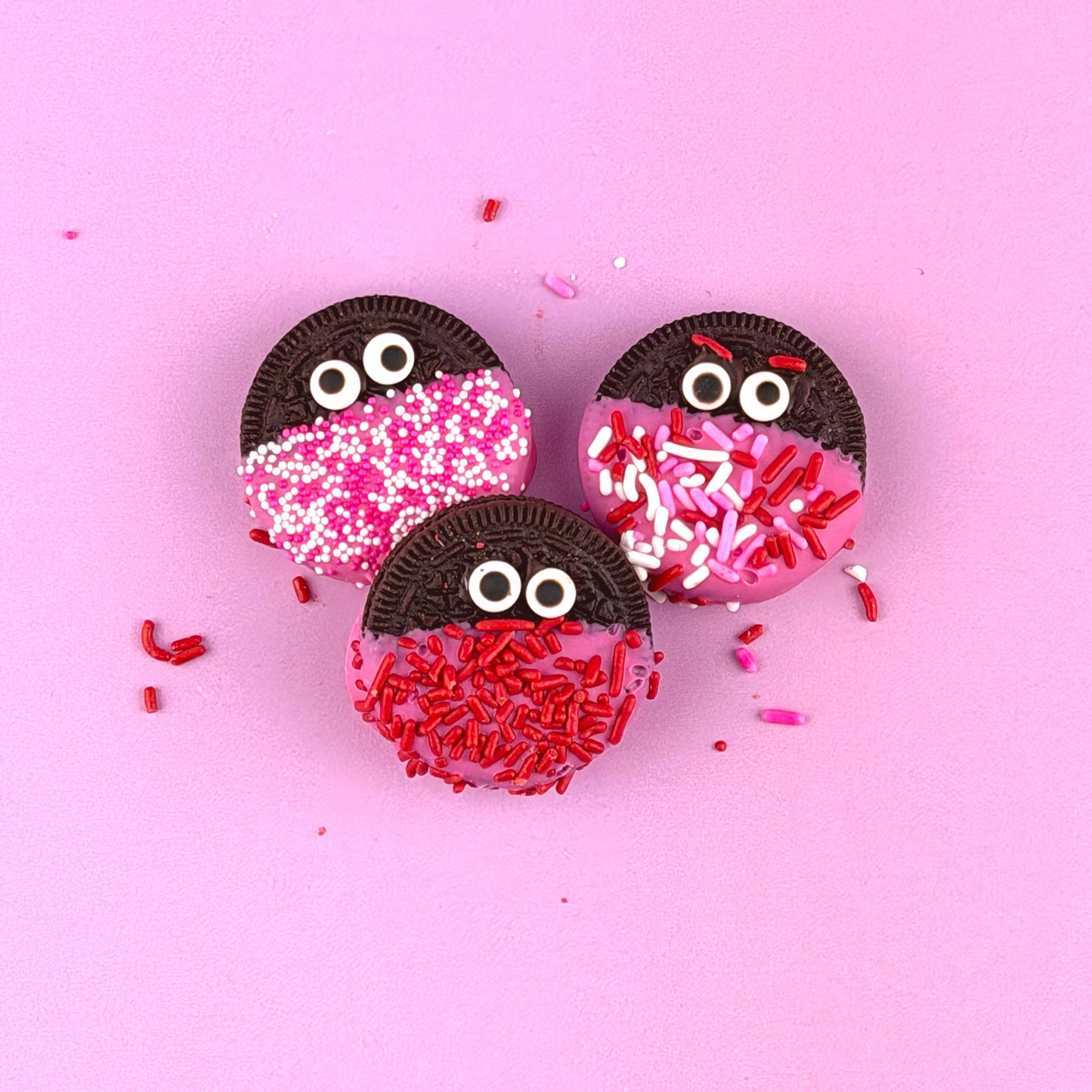 Oreo Lady Bug Valentine's Day Cookie