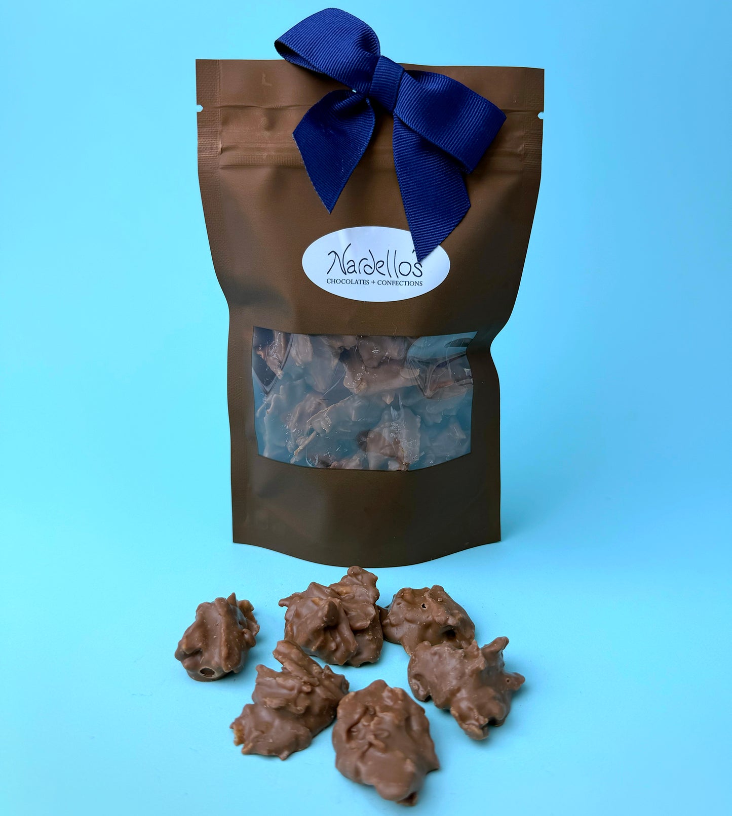 Chocolate Covered Potato Chip Clusters