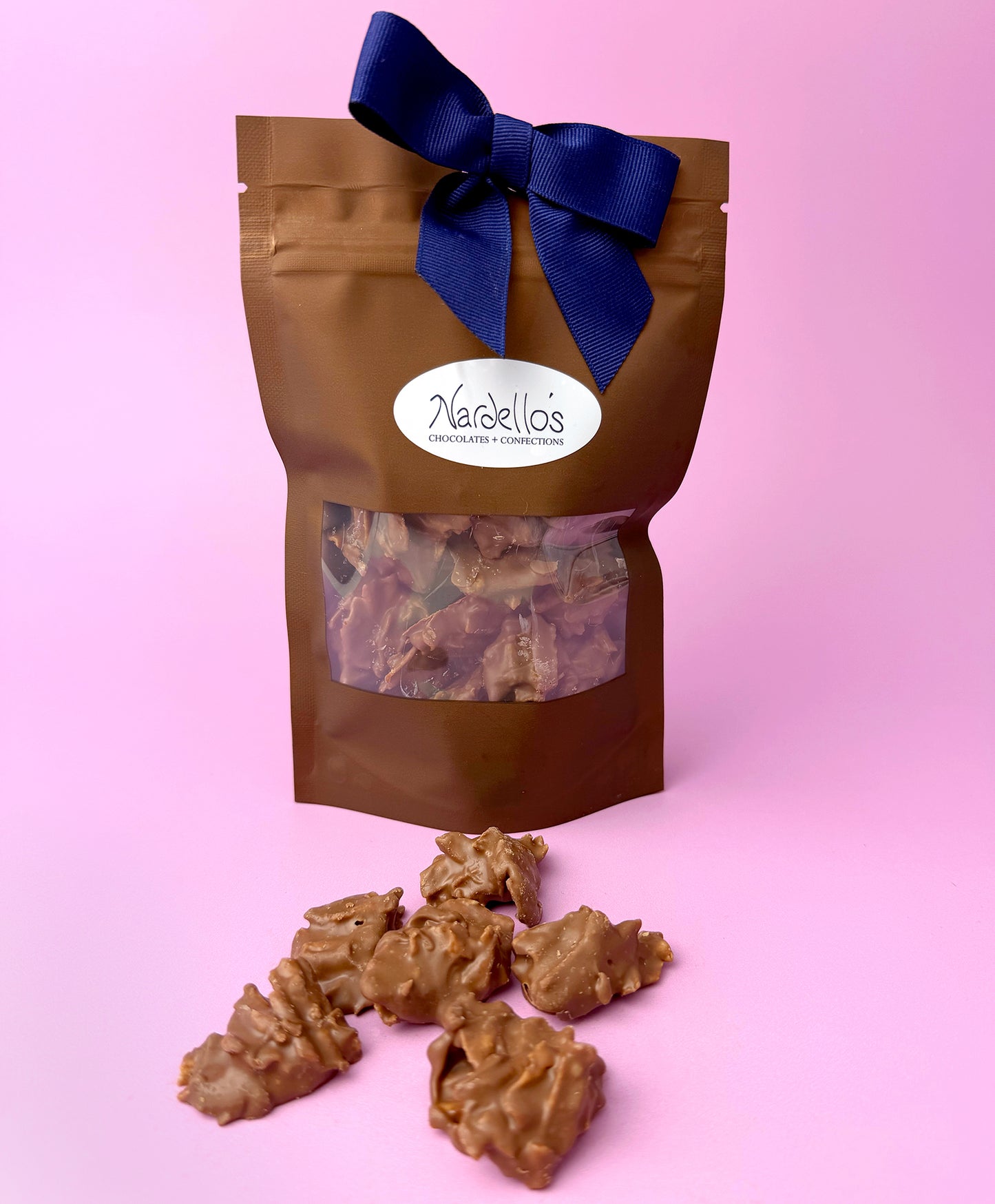 Chocolate Covered Potato Chip Clusters