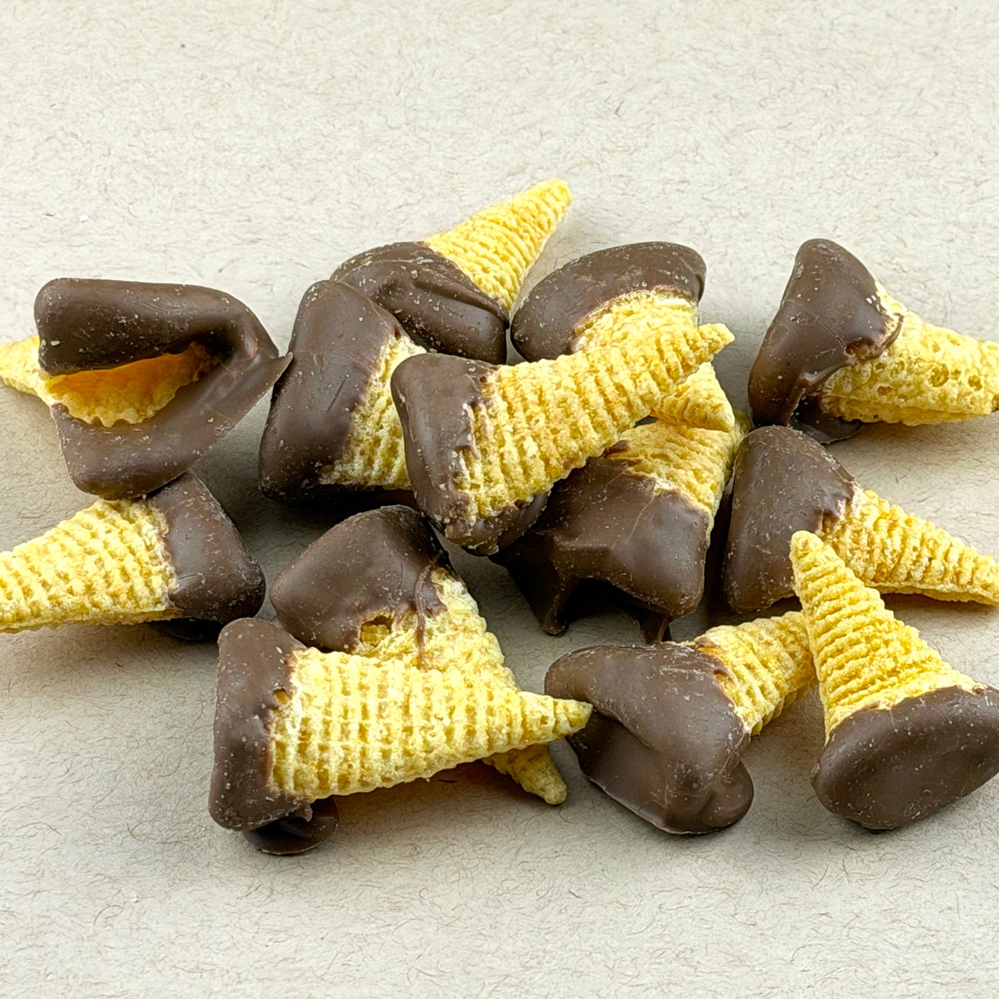 Chocolate Dipped Bugles