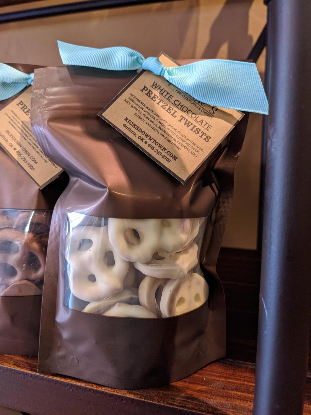 Chocolate Pretzel Twists